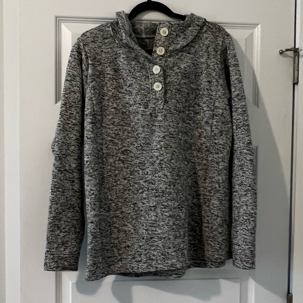 Gray Columbia Fleece Hoodie